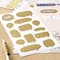 Gold Word Bubble Scratch & Reveal Stickers by Recollections™